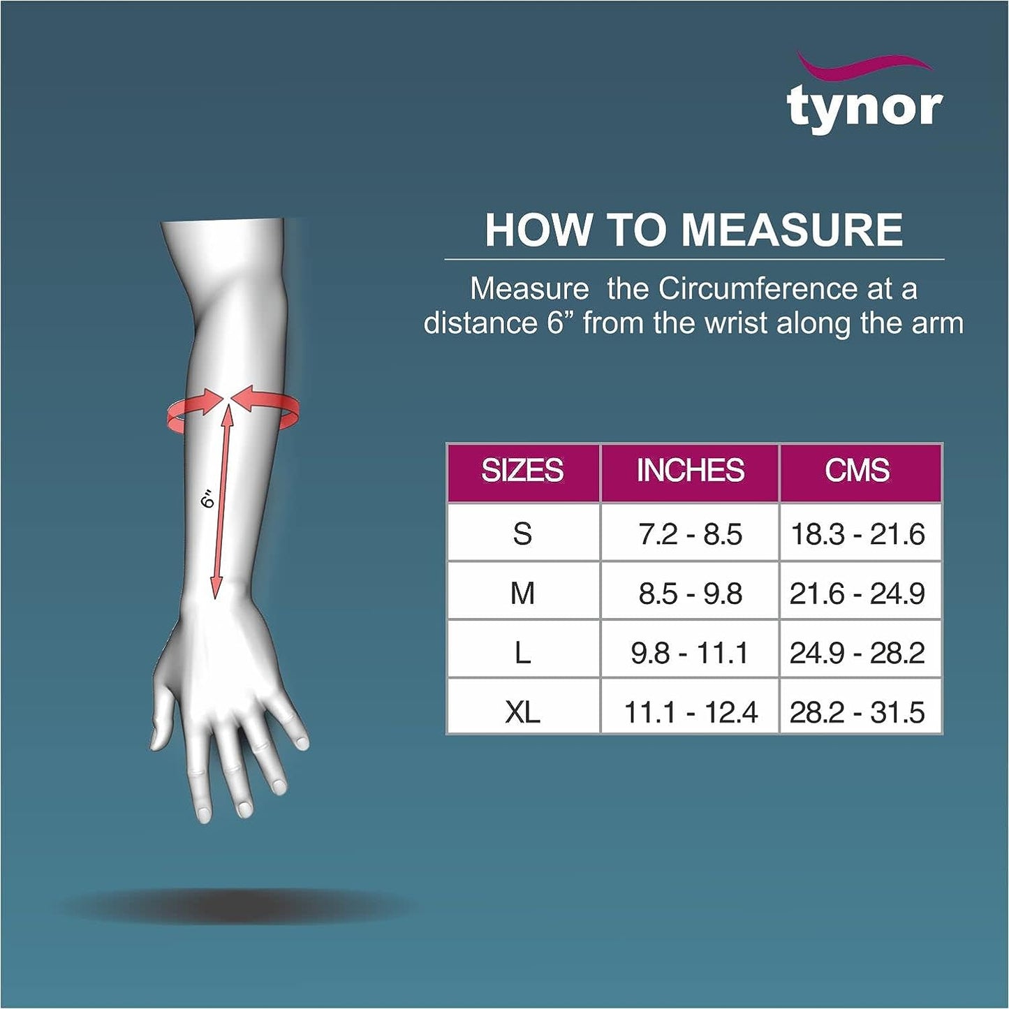 Tynor Elastic Wrist Splint E01