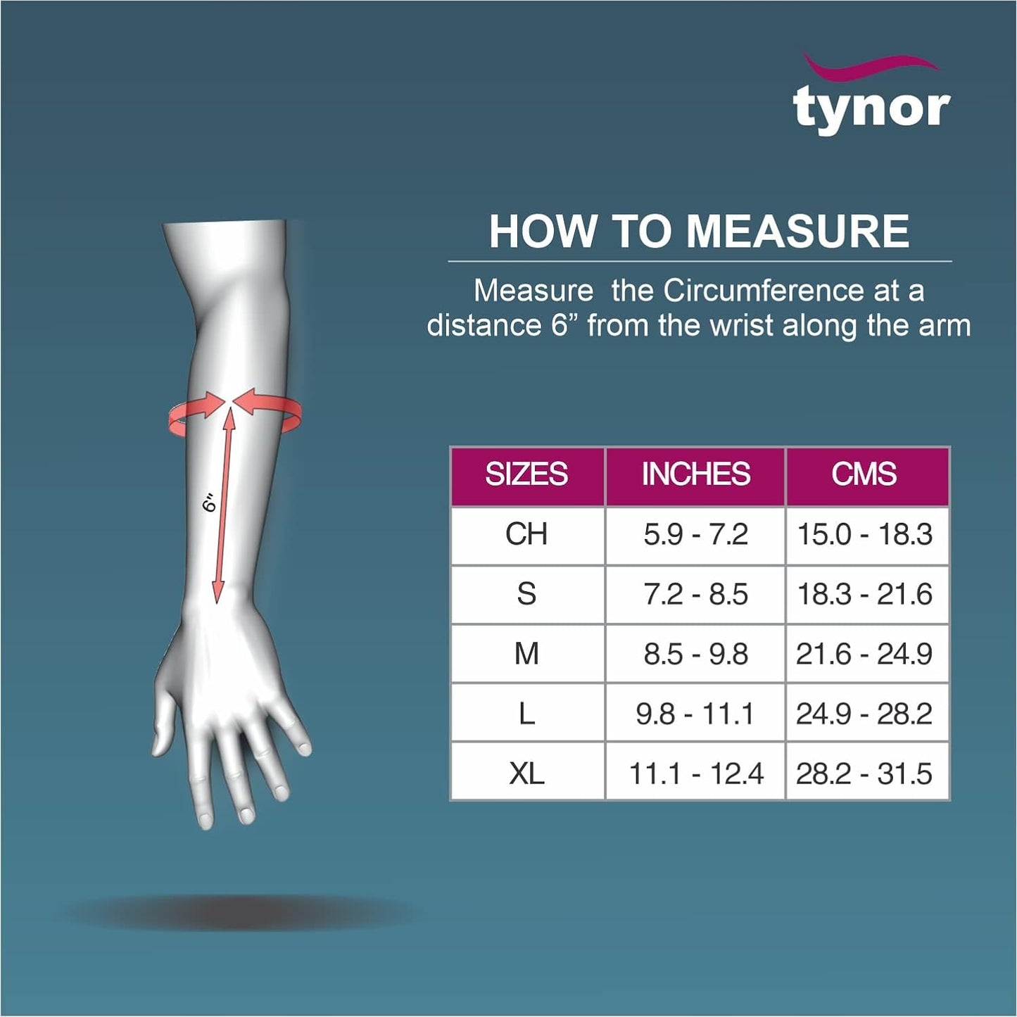 Tynor Wrist & Forearm Splint E03