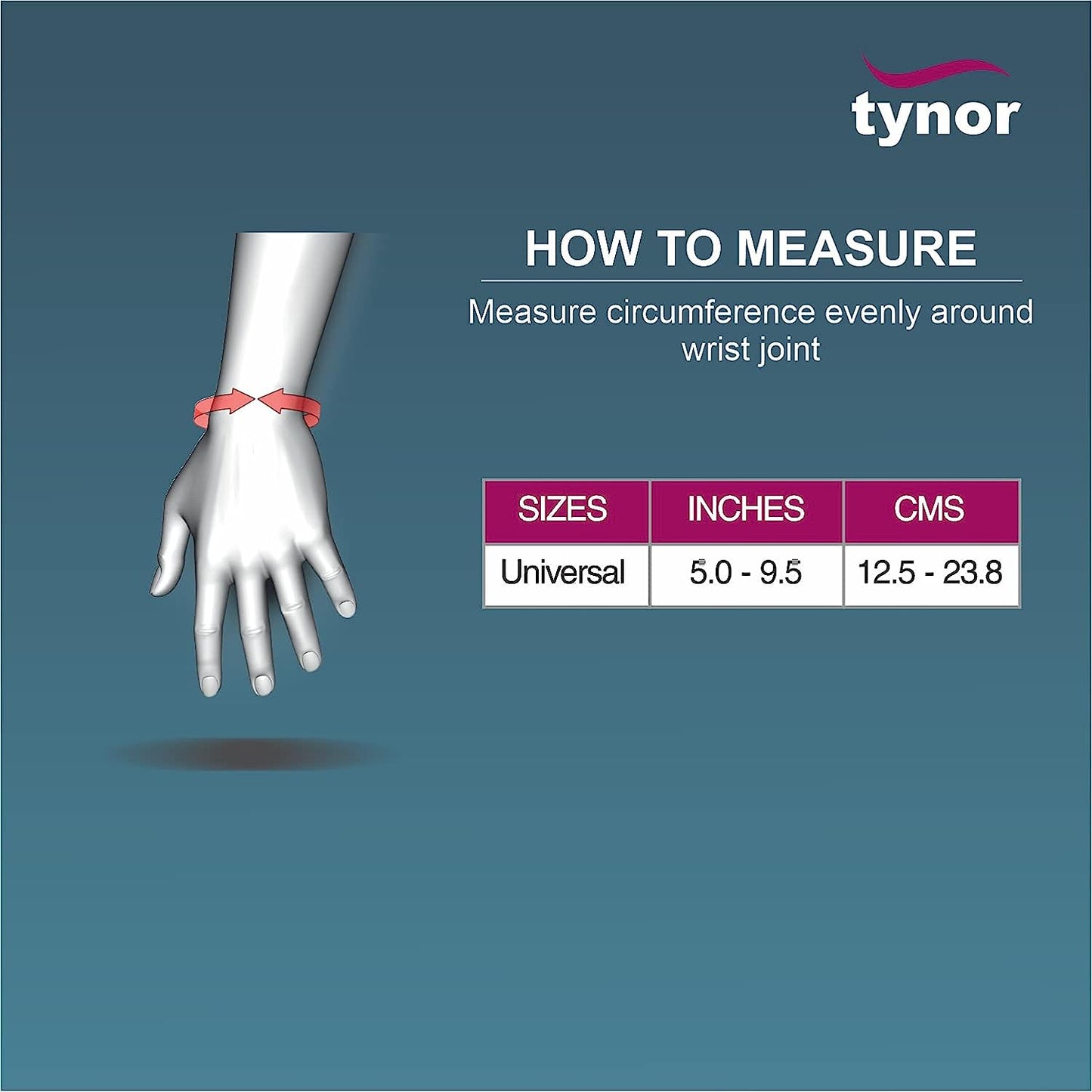 Tynor Wrist Brace with Thumb E06