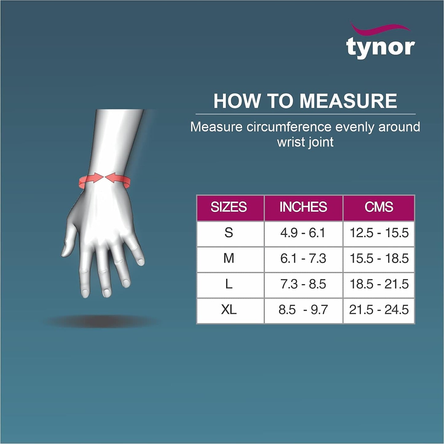 Tynor Wrist Splint Ambidextros E43