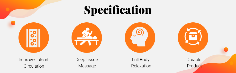 Blood Circulation for Foot Massager Acupressure Power Manual Mat (Yellow)