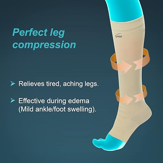 Tynor Compression Stocking Below Knee Classic I16