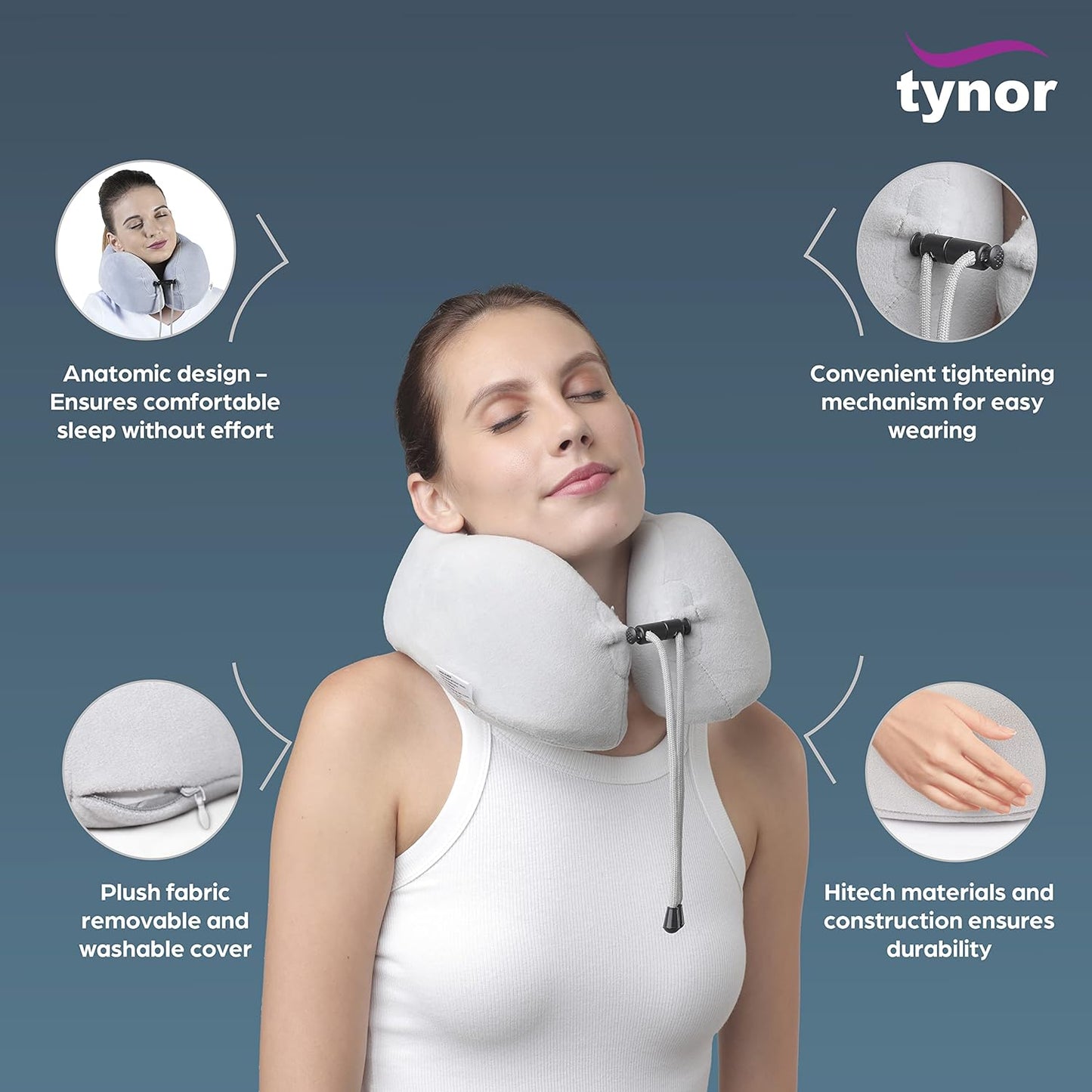 Tynor Travel Pillow UN I93