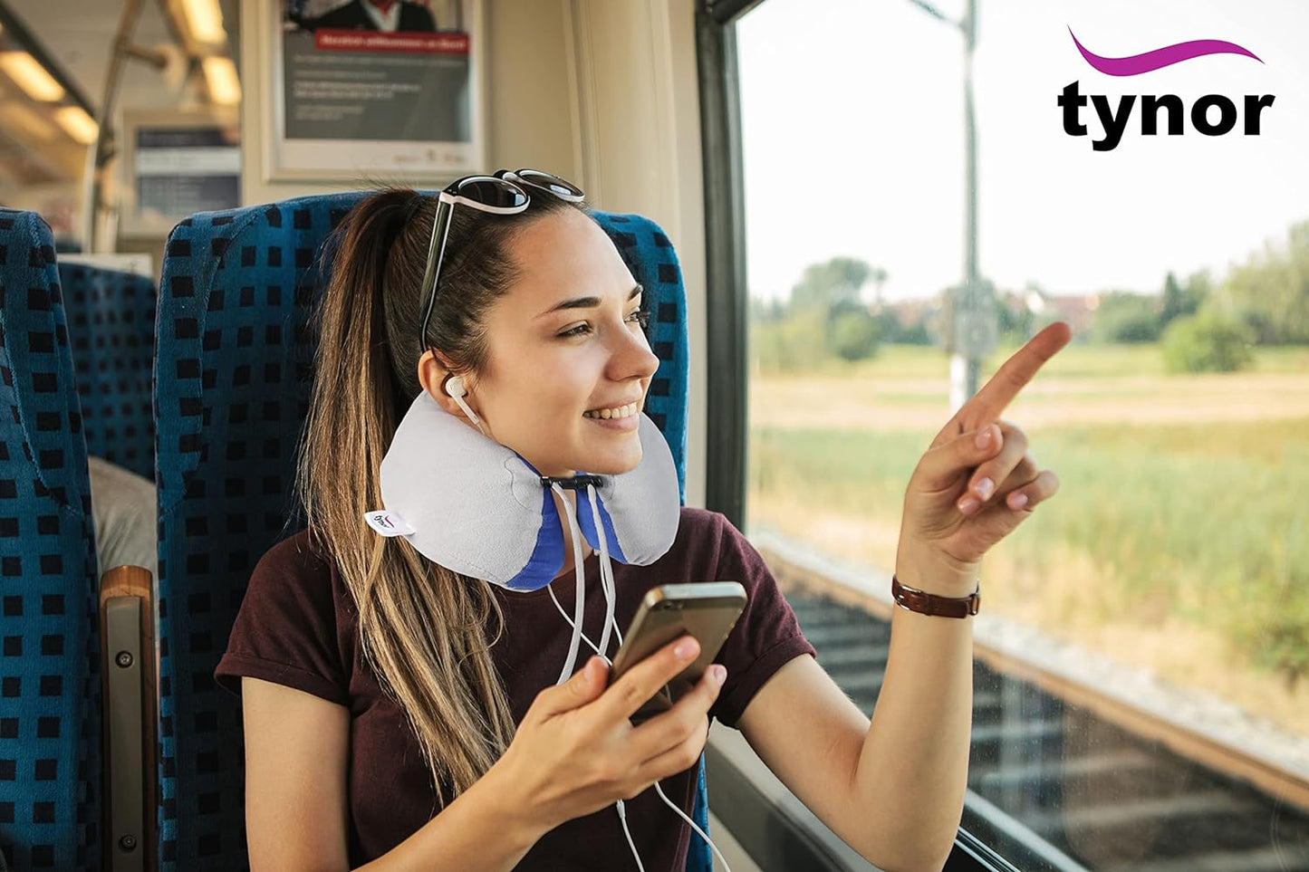 Tynor Travel Pillow Urbane UN I94