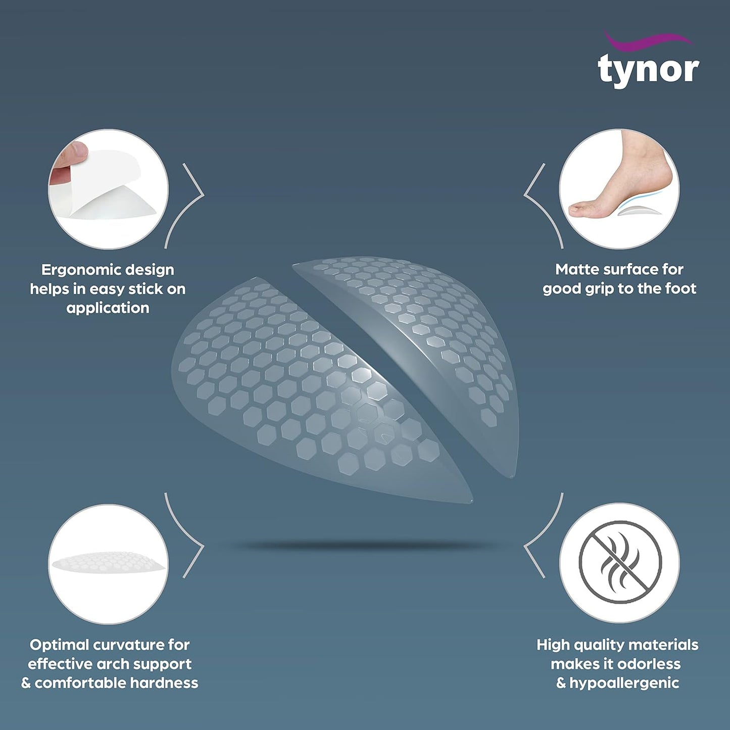 Tynor Arch Support Semi Pro K15