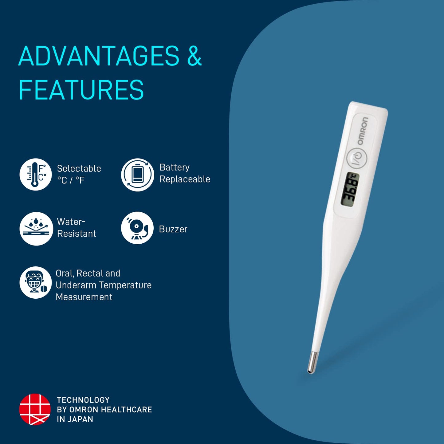 Omron MC 246 Digital Thermometer
