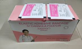 Elastic adhesive bandage iv cannula fixator easyfix 100s REX 4190