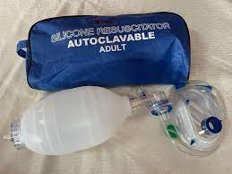 Silicone resuscitator autoclavable \Adult