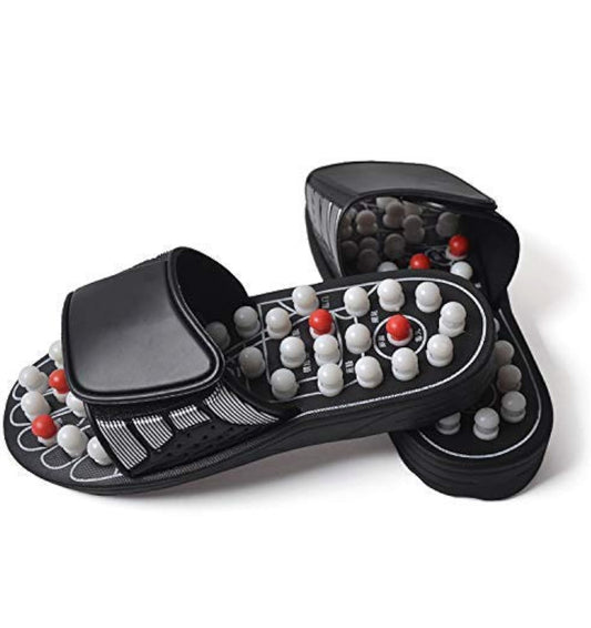 Acupressure Slippers Size Spring Action Massage Slipper/Sandal Leg Foot Massager Slippers for Men and Women Acupressure Therapy