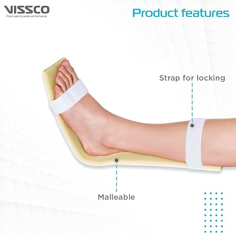 vissco emergency splint leg . short