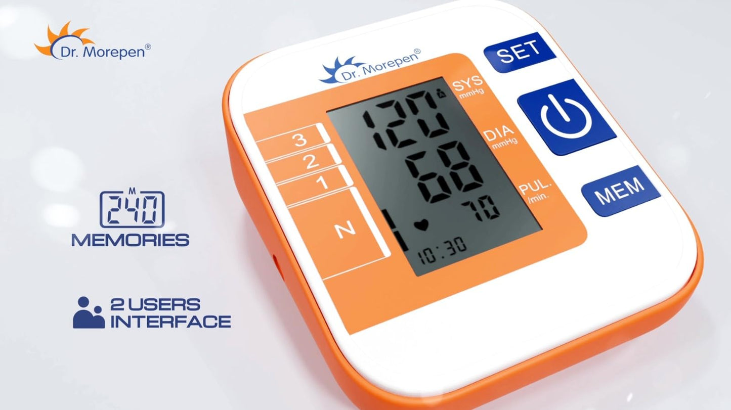 Dr. Morepen Blood Pressure Monitor Model BP 14