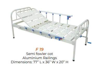 Semi fowler cot with alum raining Furnix F19