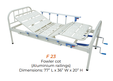 Fowler cot with alum raining Furnix F23