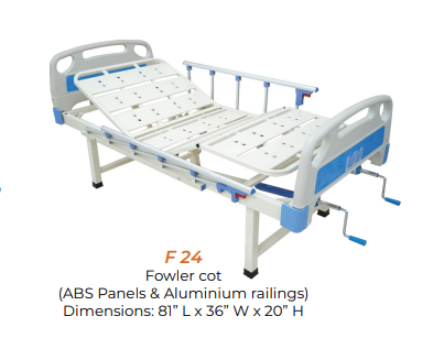 Fowler cot ABS panels and alum railing Furnix F24