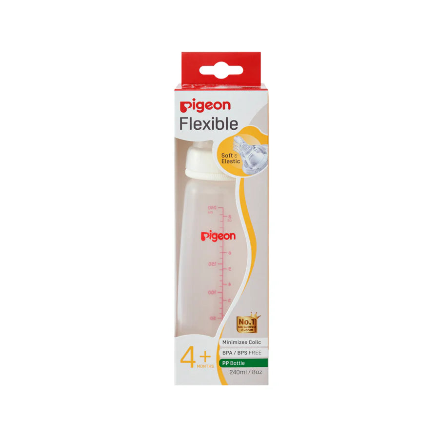 Pigeon Flexible PP Bottle BPA/BPS FREE 240ml / 8oz
