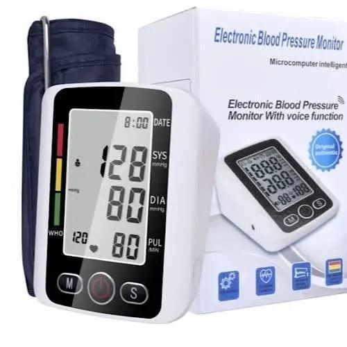 Electronic Blood Pressure Monitor With Voice Function