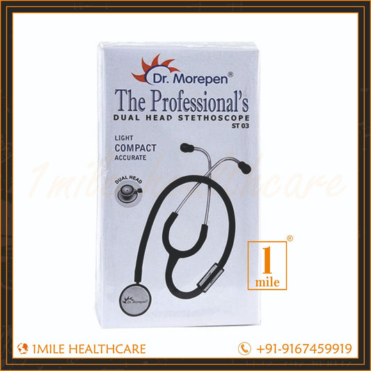 Dr.Morepen Stethoscope ST 03 Dual Head