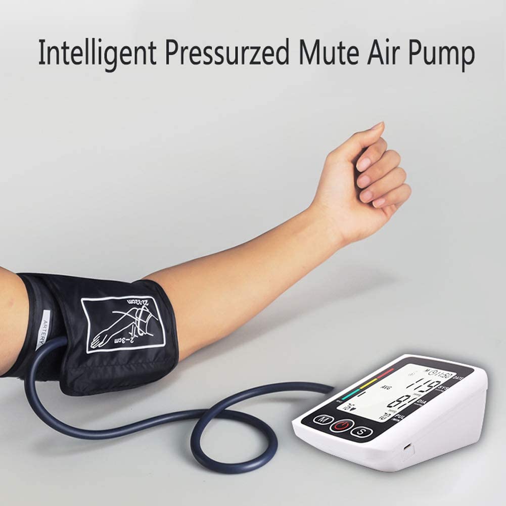 Electronic Blood Pressure Monitor With Voice Function
